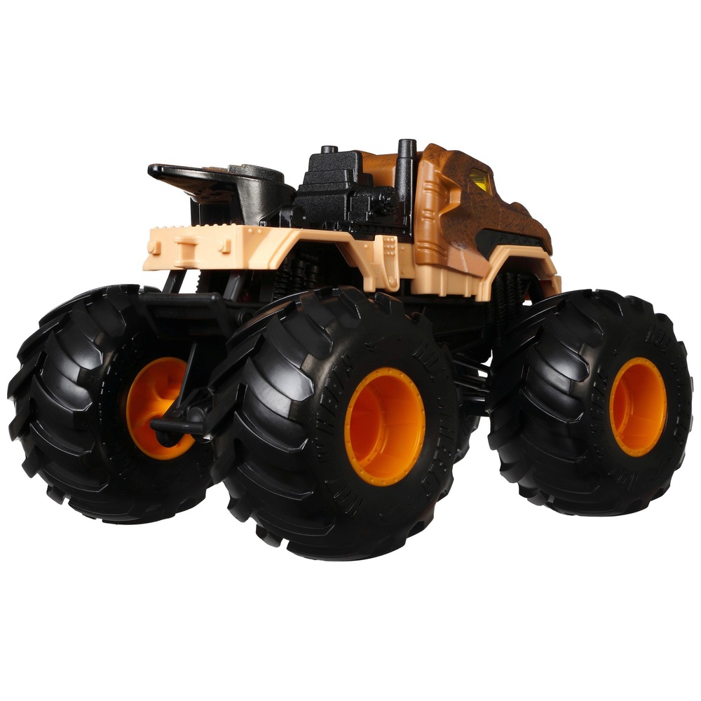 Hot Wheels Monster Trucks im Maßstab 1:24 – Jurassic T-Rex Die-Cast-Spielzeugfahrzeug