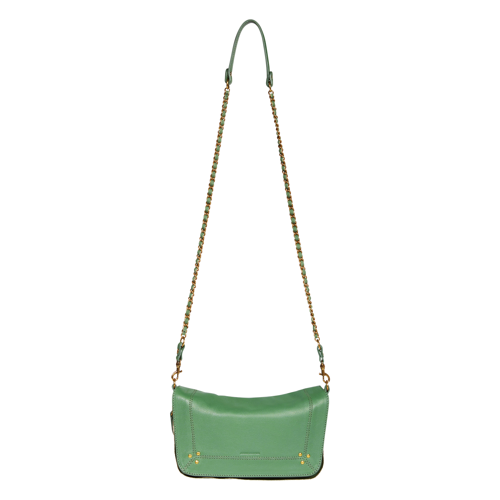 BOBI S - Sac bandoulière en cuir | Vert