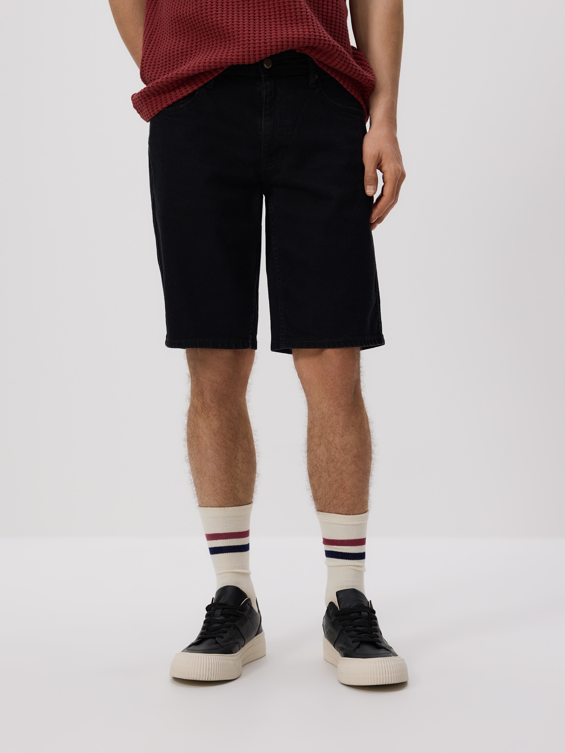Denim-Shorts im Slim-Fit