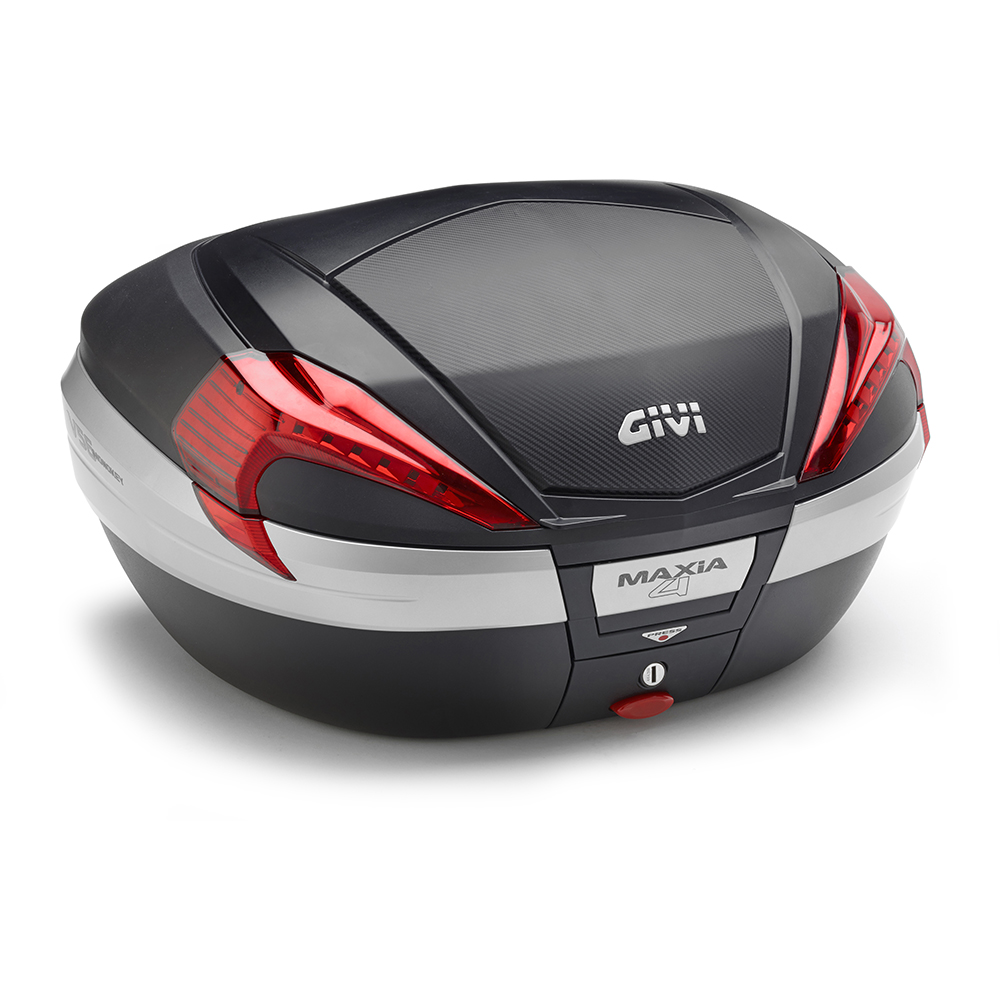 Givi - Top case V56 Maxia 4 Noir / Carbone / Rouge