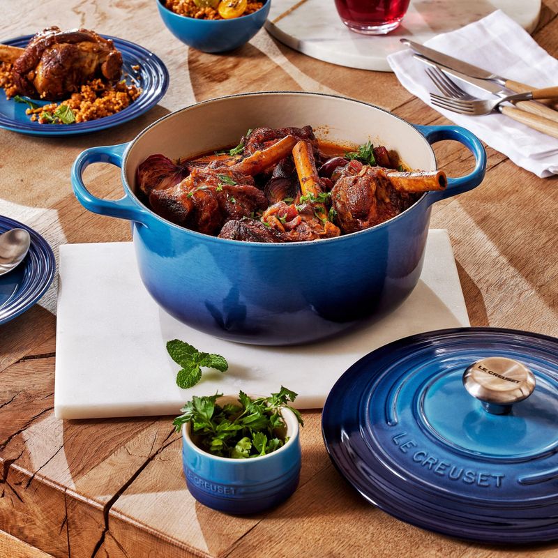 Le Creuset - Braadpan Signature - Azure - Gietijzer - Ø 20 cm