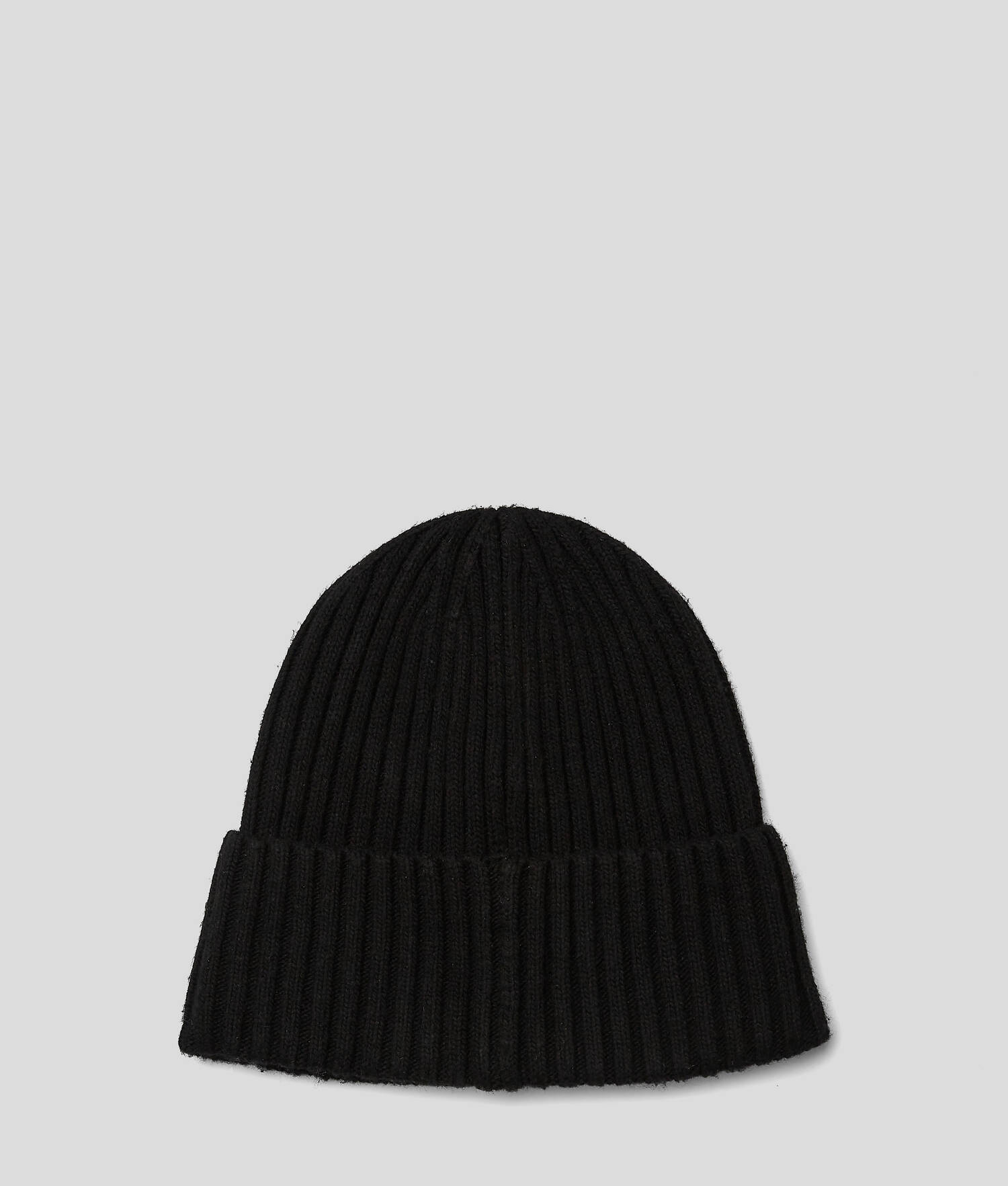 BONNET CÔTELÉ À LOGO KLJ - Noir