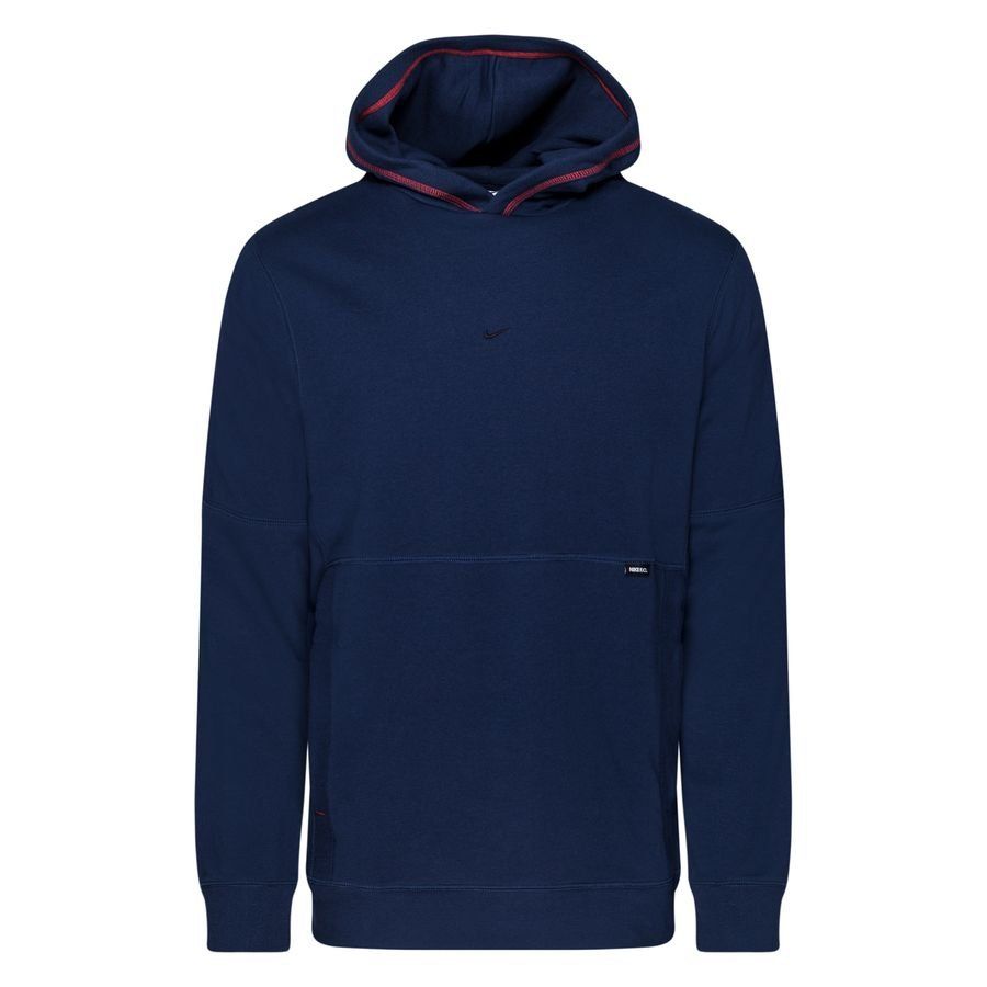 Nike F.C. Sweat à Capuche Fleece - Bleu Marine/Rouge/Noir
