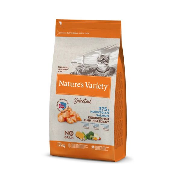 Nature's Variety Selected No Grain Sterilized Norwegian Salmon 7Kg