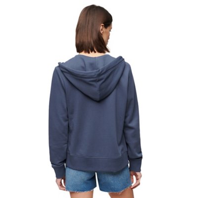 Sweatshirt zippé à capuche femme Essential Logo SUPERDRY