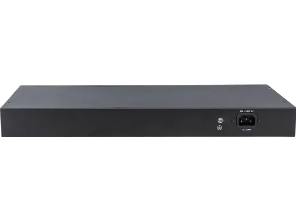 Intellinet 561242, Ikke administreret, Gigabit Ethernet (10/100/1000), Fuld duplex, Strøm over Ethernet (PoE), Stativ-montering, 1U