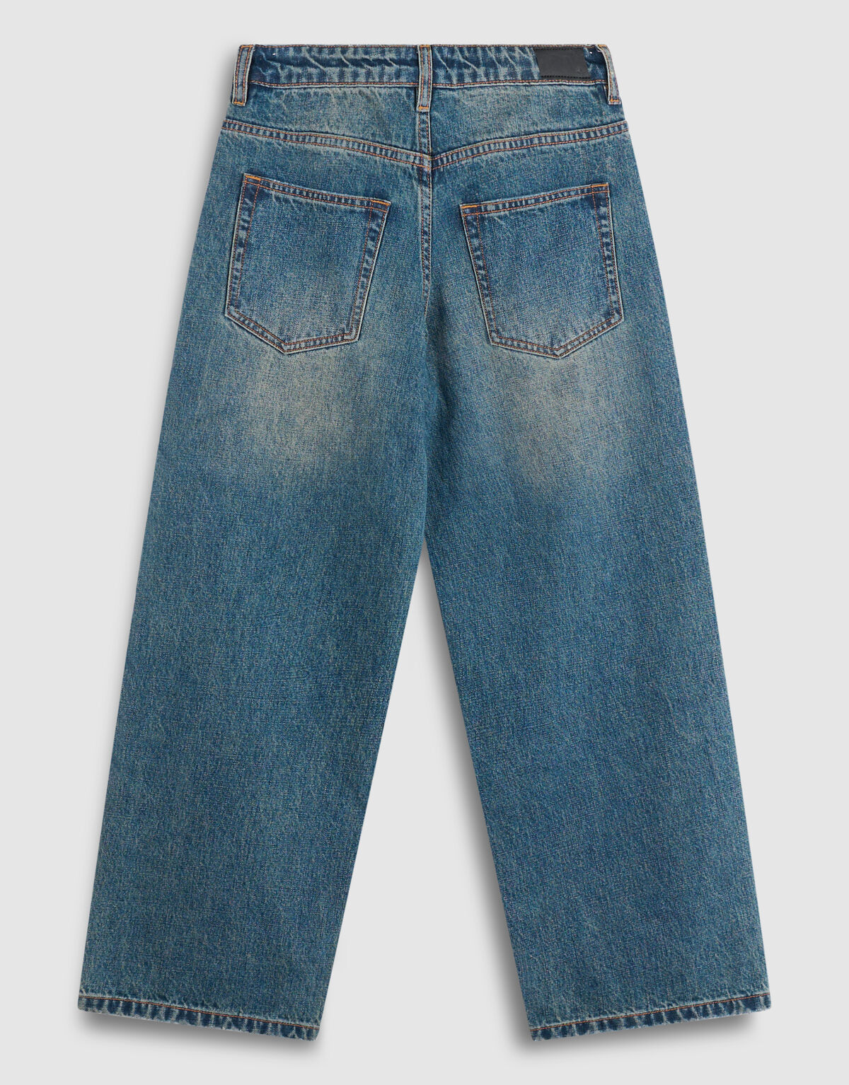 Varsity Ultra Baggy Fit Jeans Donkerblauw