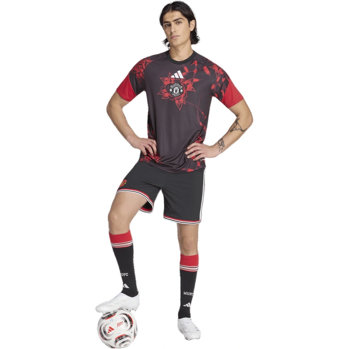 T-Shirt adidas Manchester United Pre-Match 2026-2027