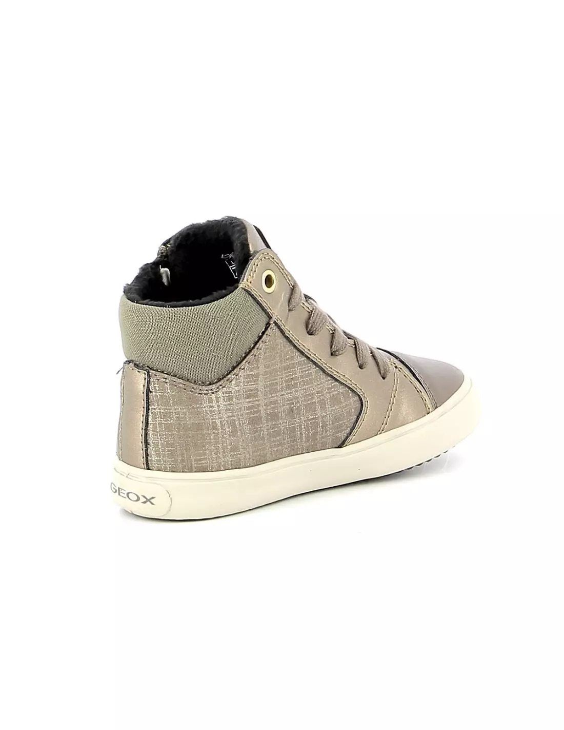 GEOX GISLI - Baskets Smokegreygold