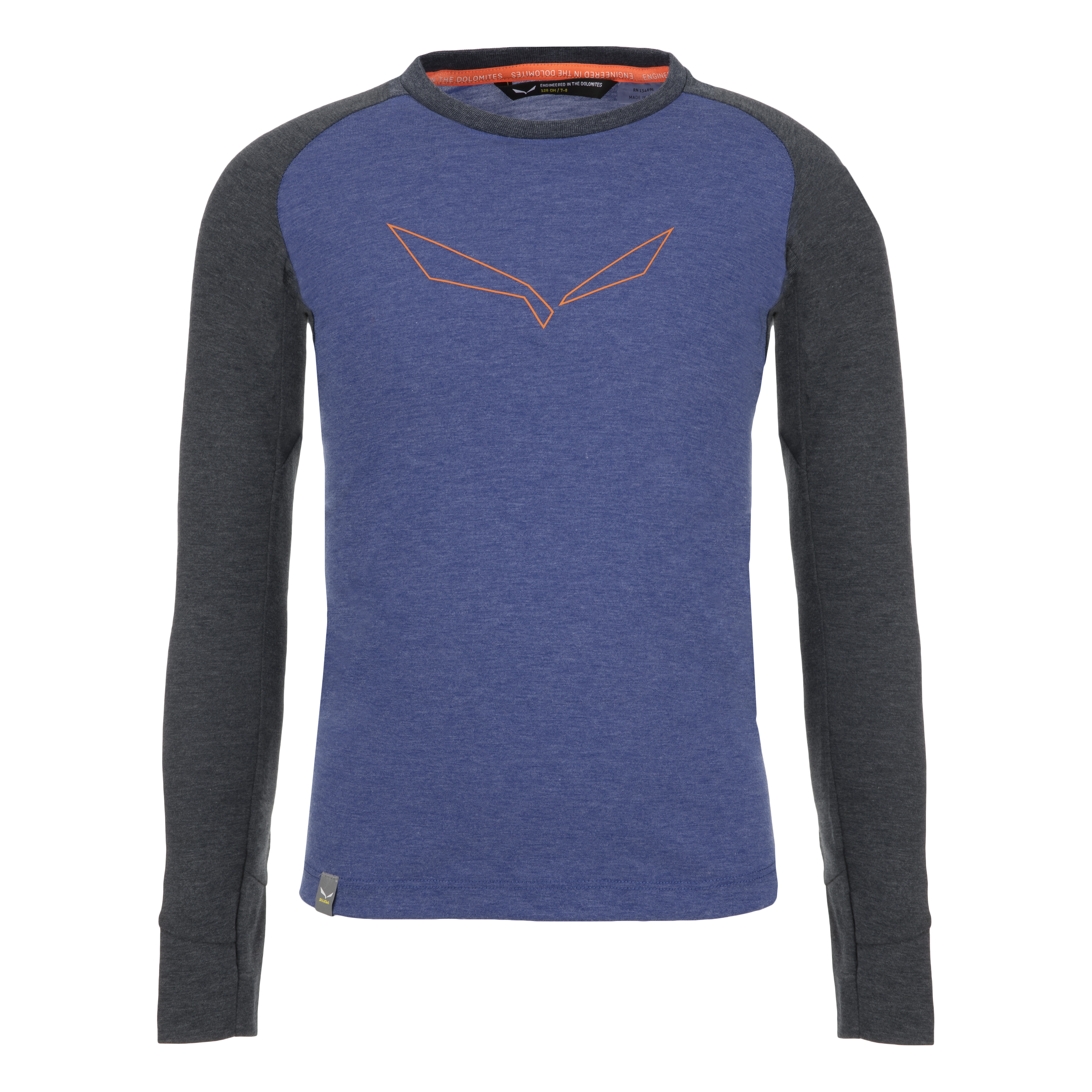 Pure Dry'ton Grafik Langarm Shirt Kind