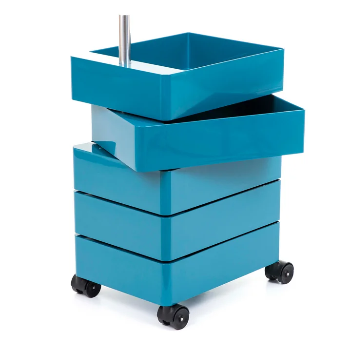 Magis - 360° Container 5 Fächer, blau