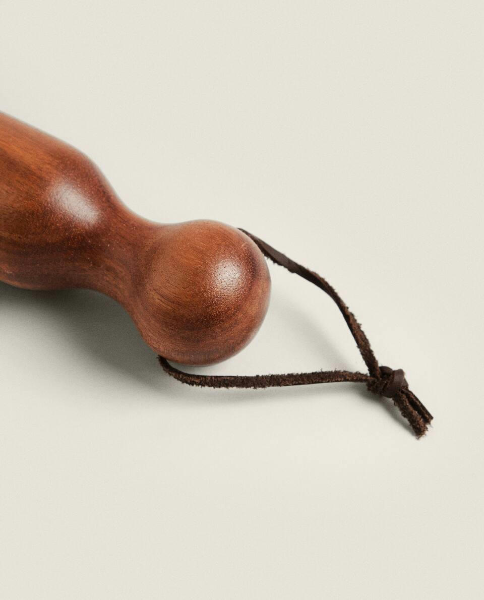 ROLO DE MASSA GRANDE DE MADEIRA