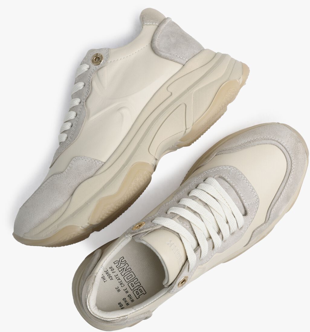 BRONX beige bronx lage sneakers baisley 66456