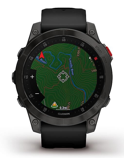GARMIN - MONTRE GPS EPIX SAPPHIRE TITANE