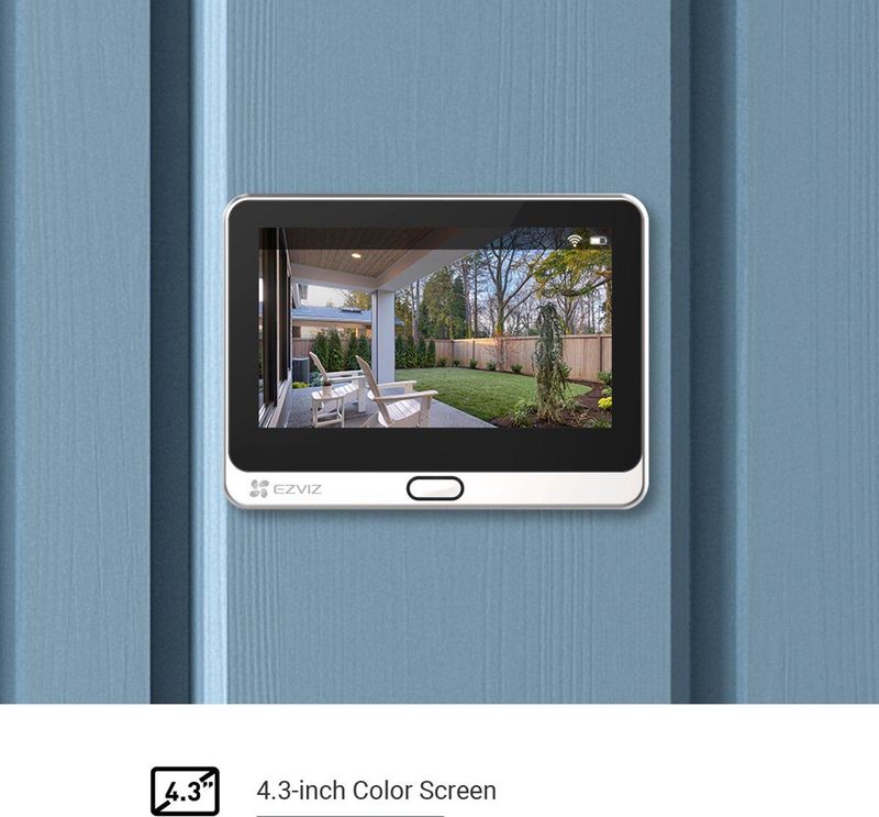 Intercom - DP1C - Deurspion - Kleurenscherm - Slimme Technologie