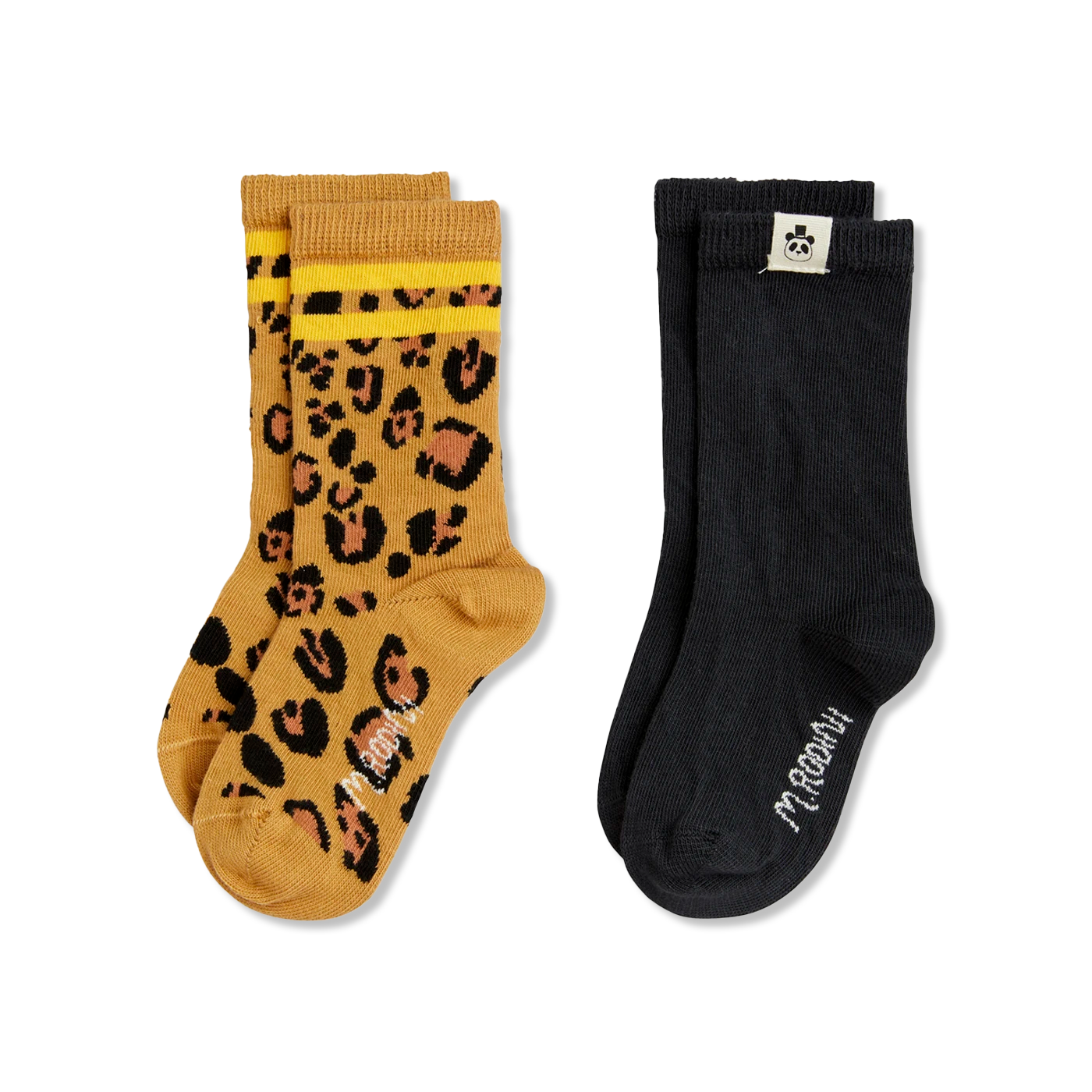 Basic leopard strømper