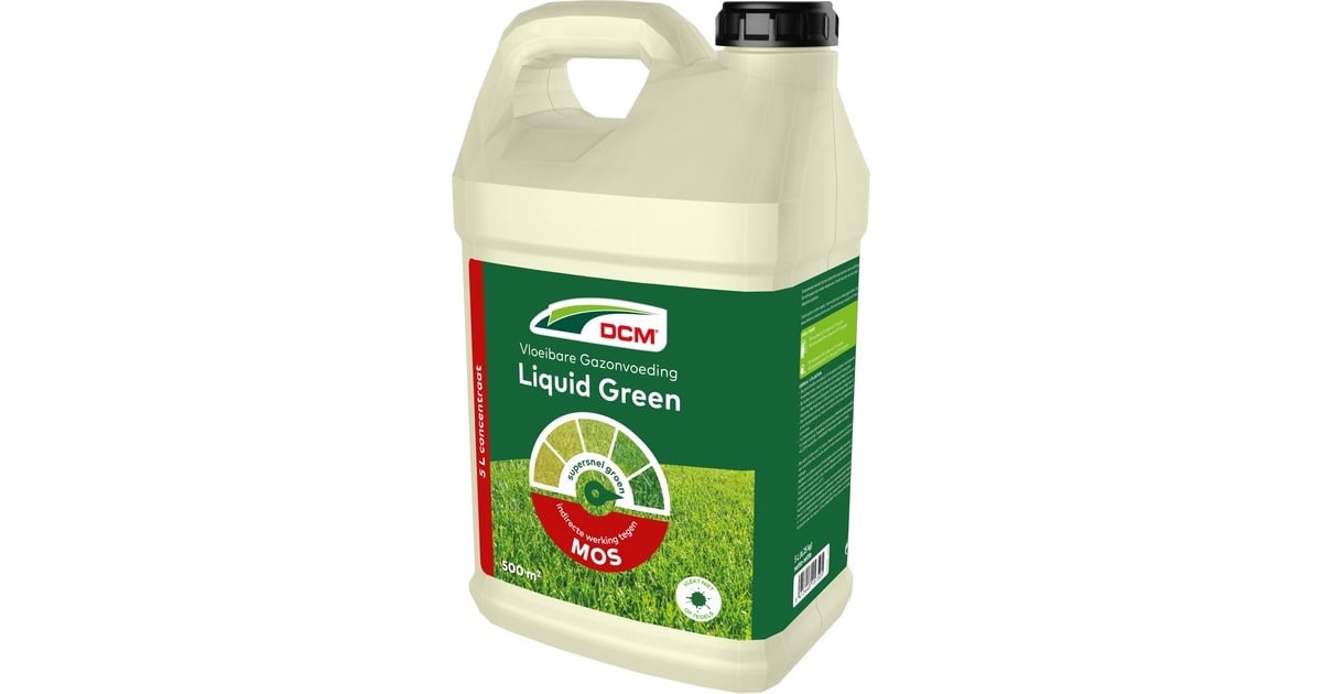 DCMVloeibare Gazonvoeding Liquid Green 5 L meststof  (Tot 500 m²)