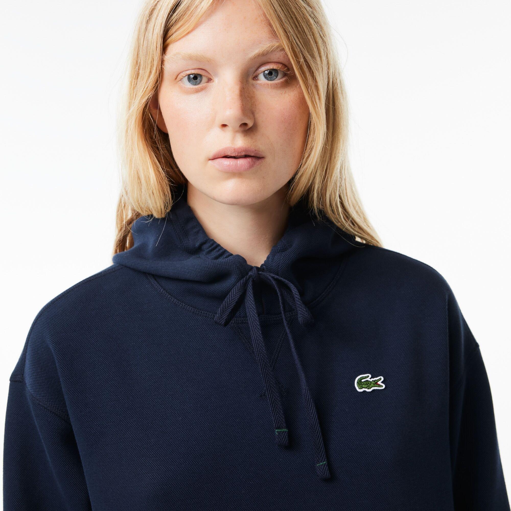 Lacoste Pique Hoodie Dress