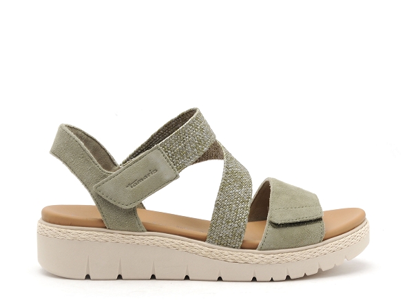 Tamaris nu pieds plats femme 28241 42 kaki
