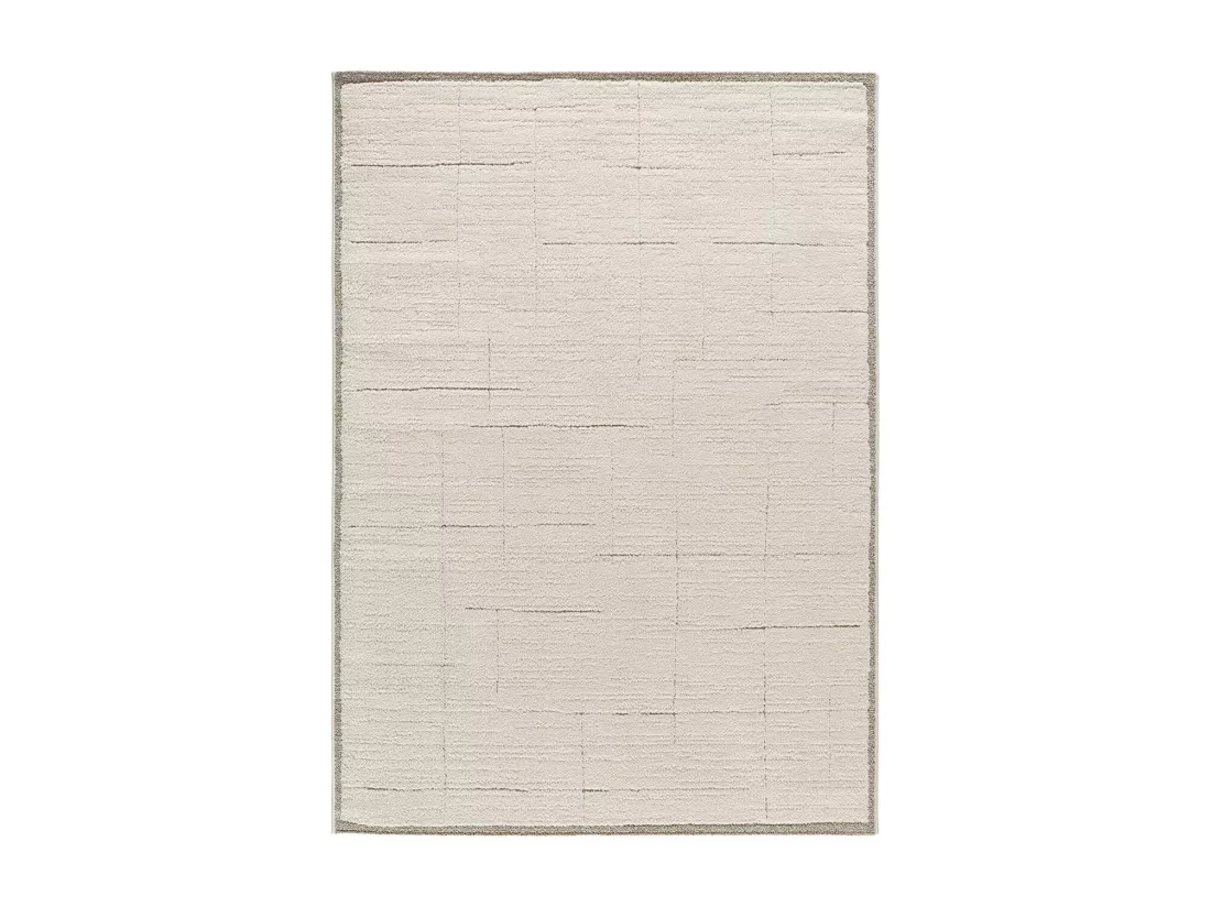 Tapis intérieur - scandinave - crème - 160 x 230 cm - CANDELA