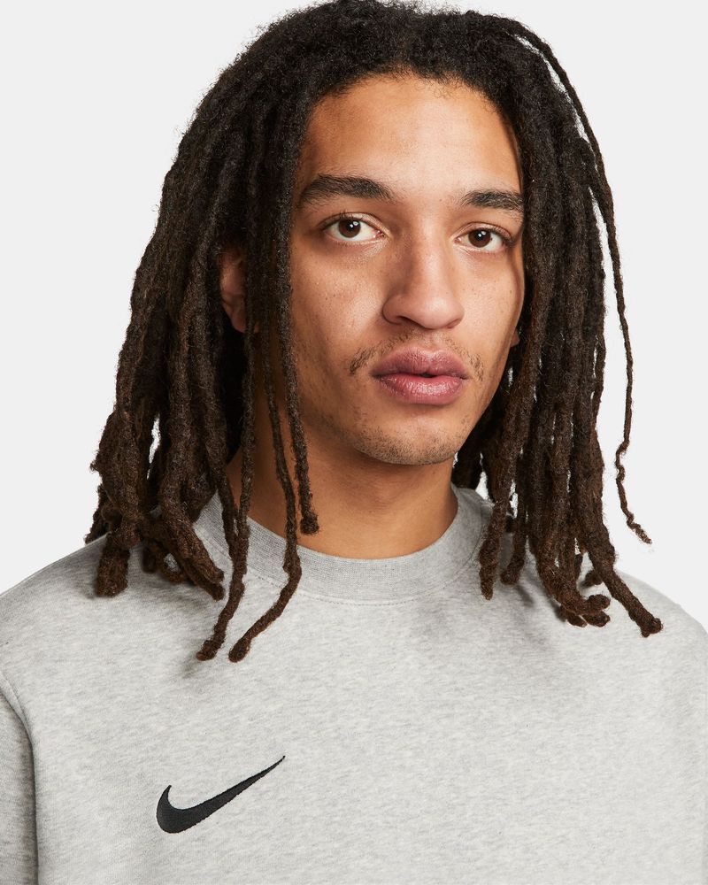 Sweat-shirt Nike Team Club 20 Gris Clair pour homme