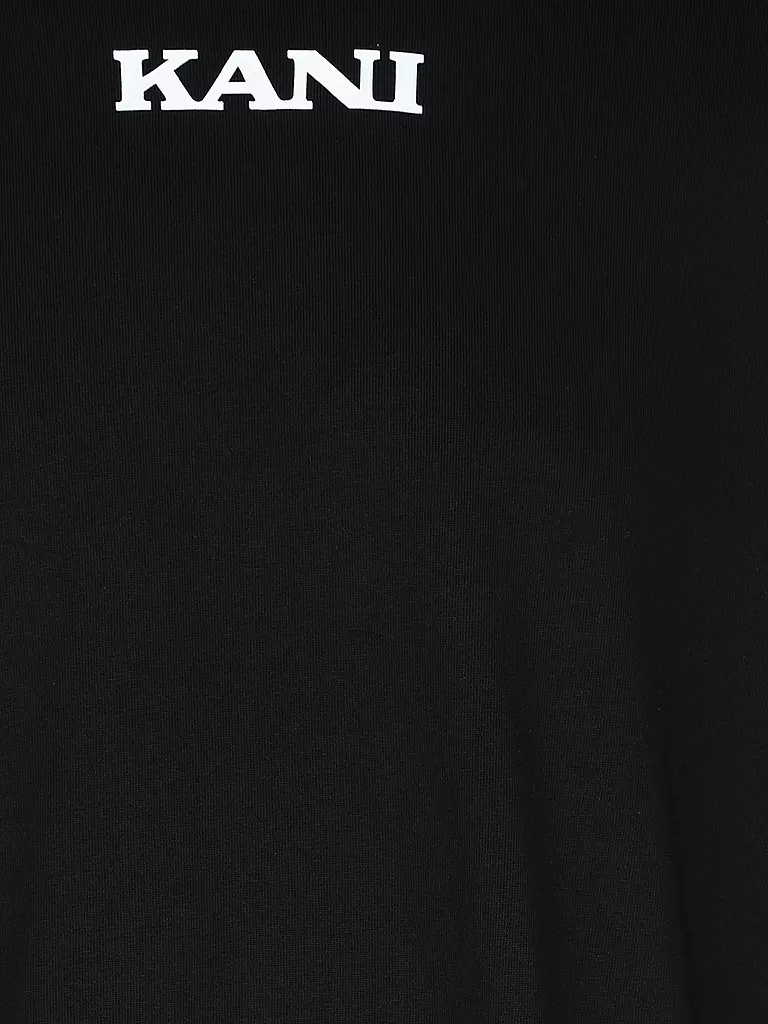 KARL KANI Langarmshirt schwarz