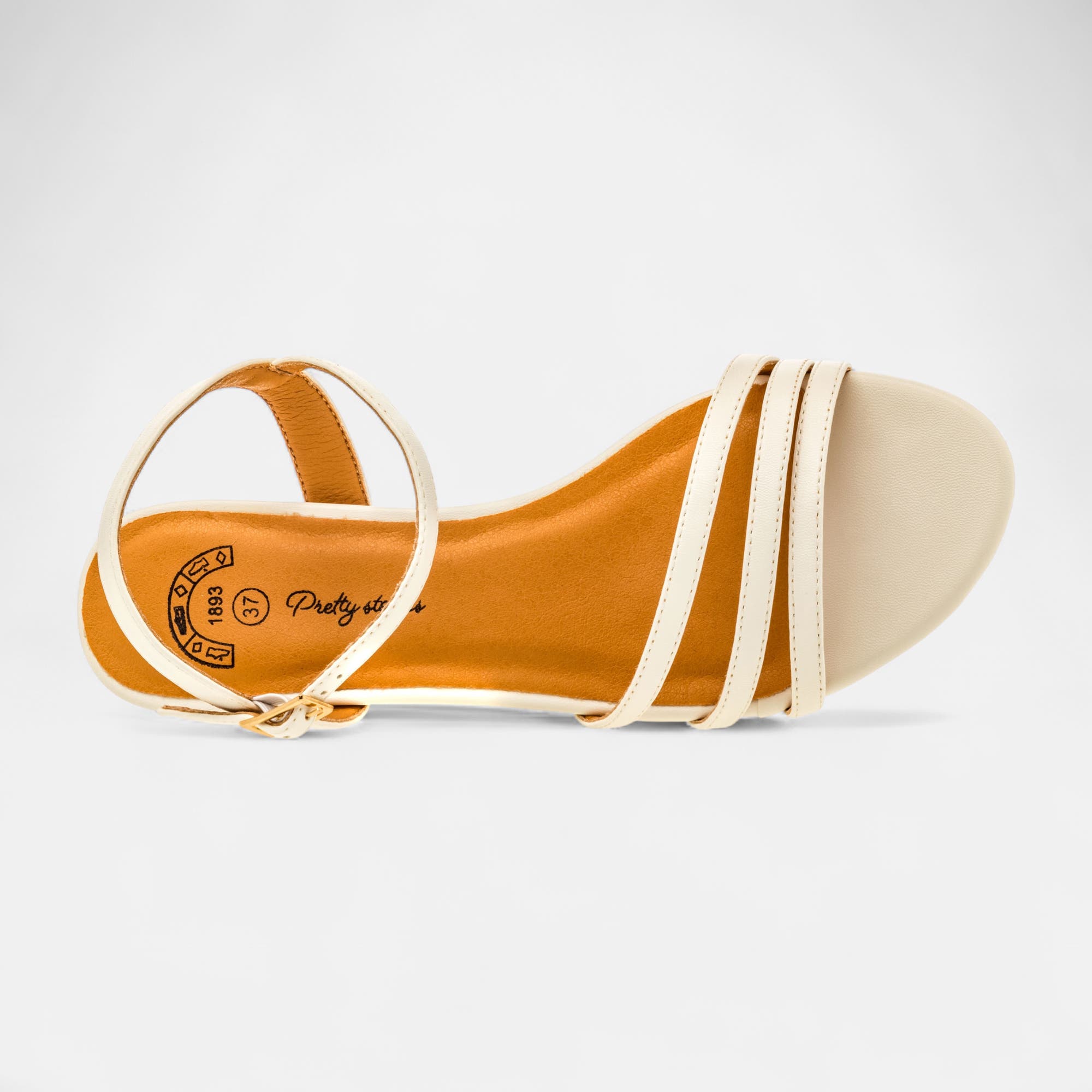 Nu-pieds Femme blanc