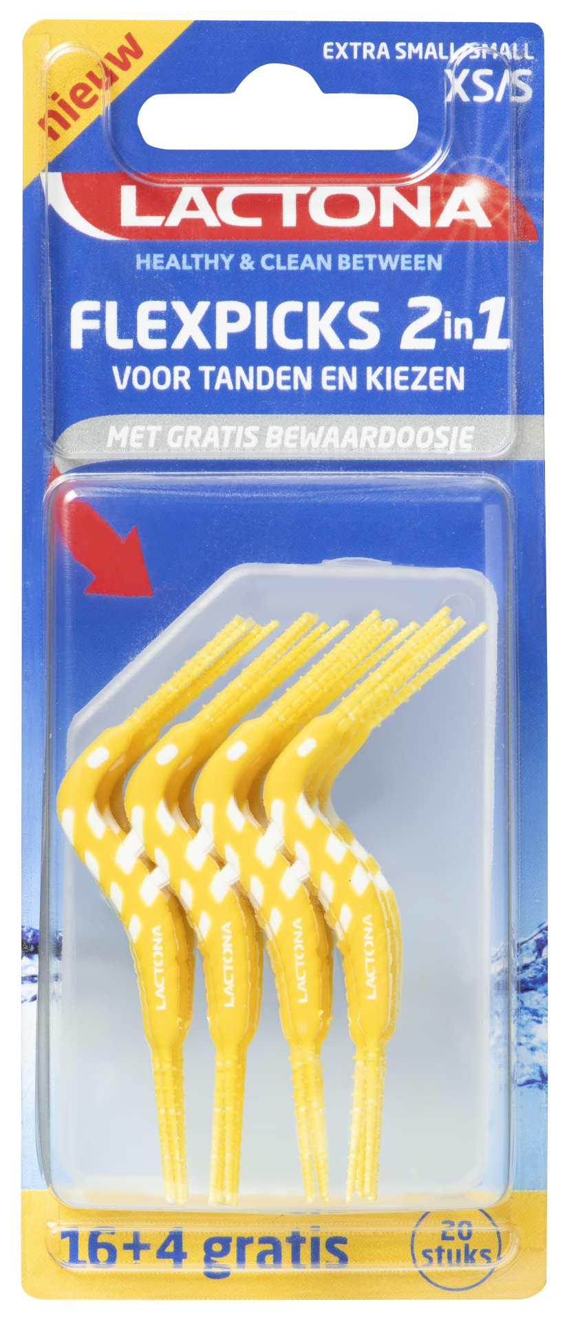 Lactona Flex Picks 2-In-1 Xs/S (20 stuks)