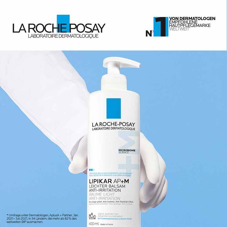 La Roche-Posay Lipikar Baume light AP + M, 400 ml