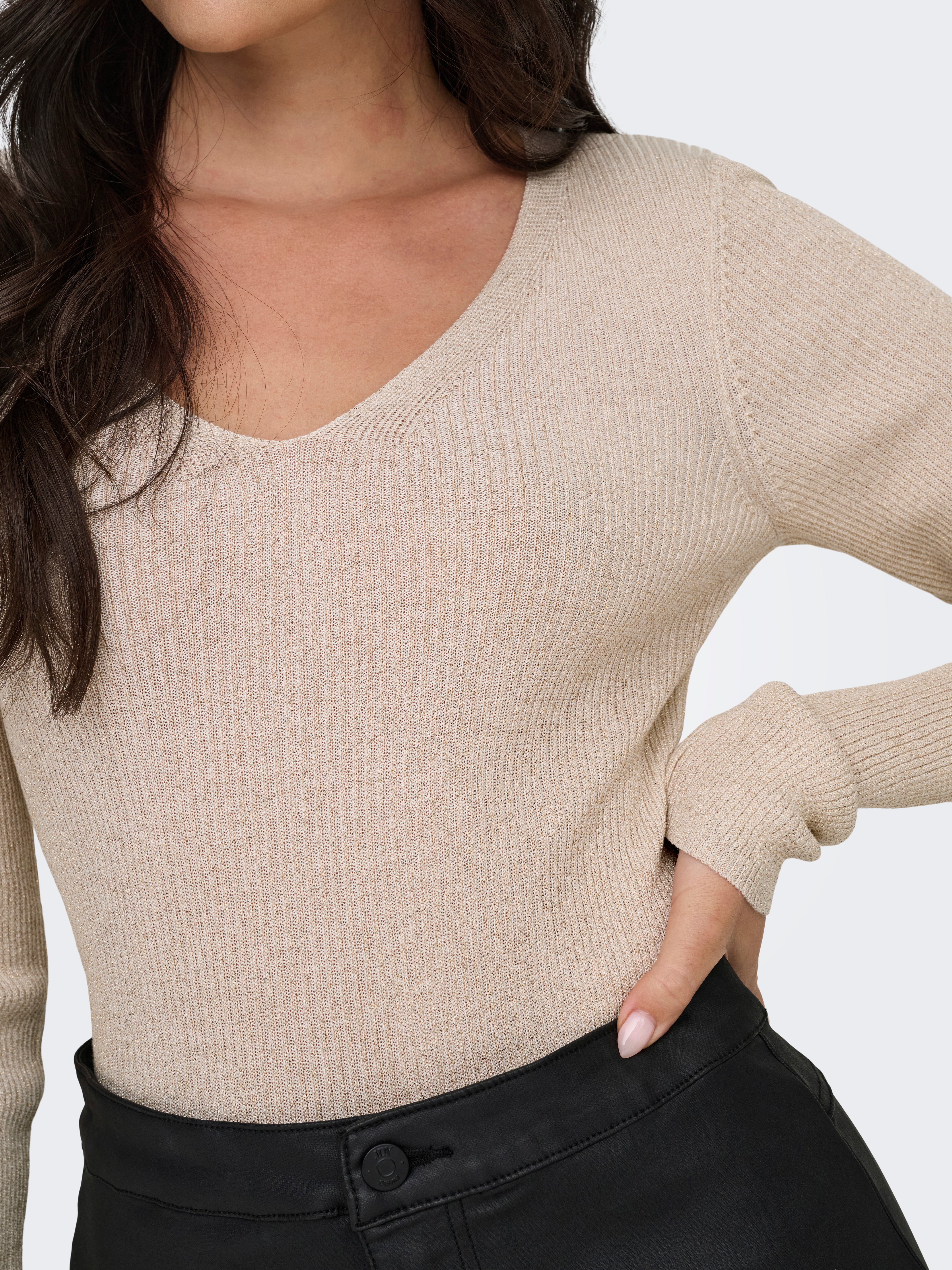 JDYBODILLA Strickpullover Cloud Dancer