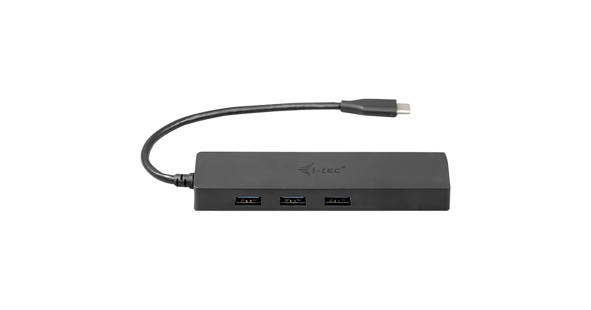i-tec3-Port USB-C Slim + Gigabit Lan usb-hub