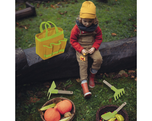 FloraSelf Floralie Tuinieren met Kindertas incl. Tuingereedschap