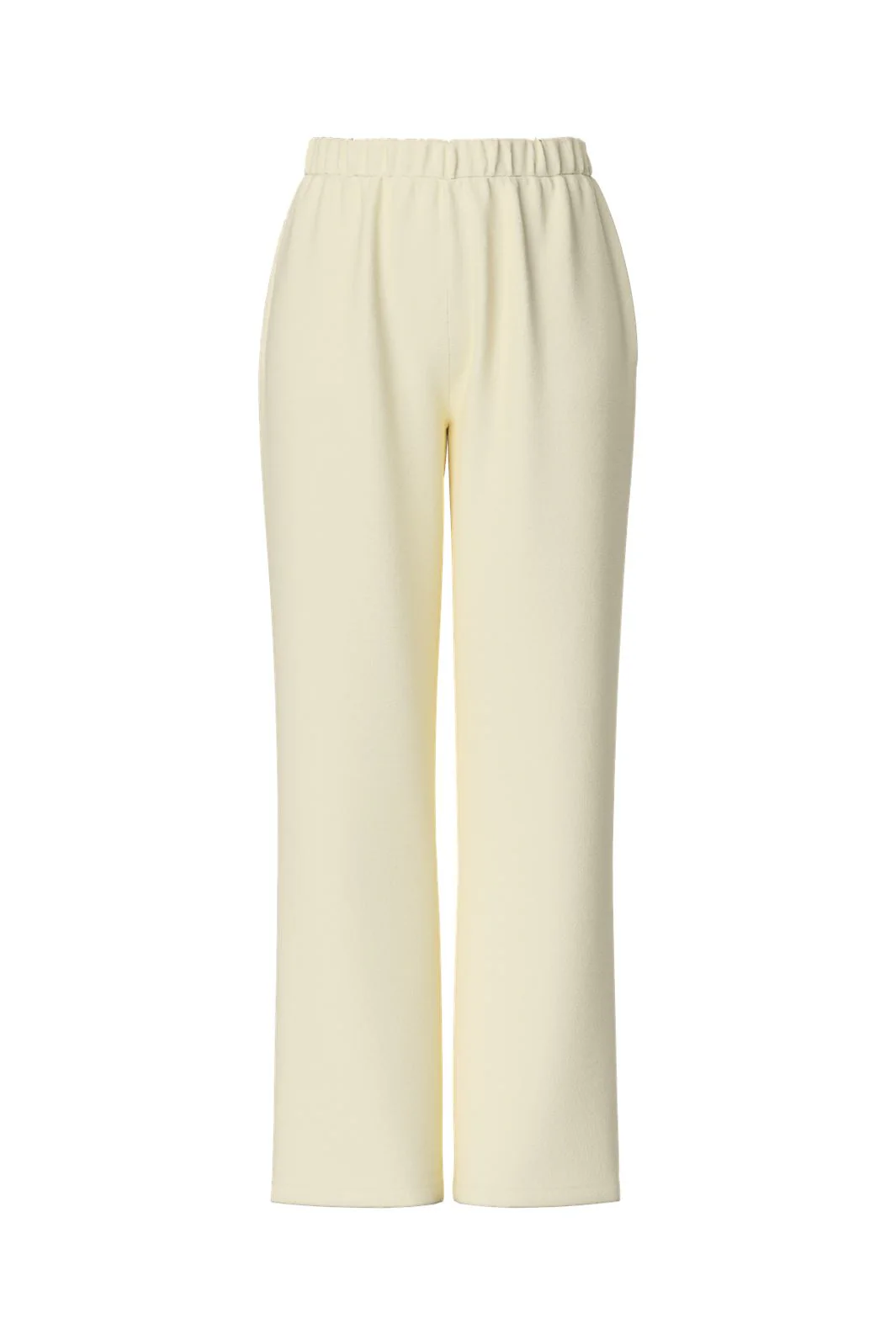 Pieces Pcchilli Summer Wide Pants 4702992 white pepper