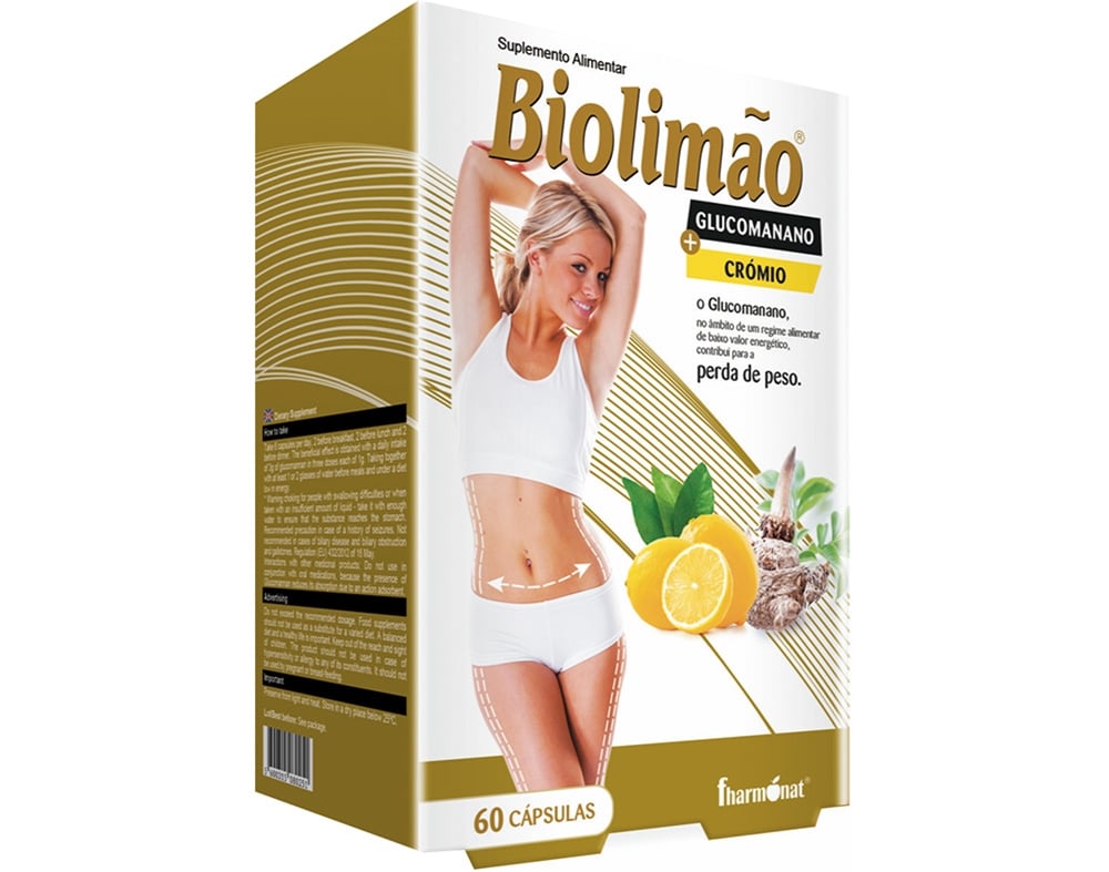 SUPLEMENTO BIOLIMÃO GLUCOM. CROMIO 60 CAPSULAS