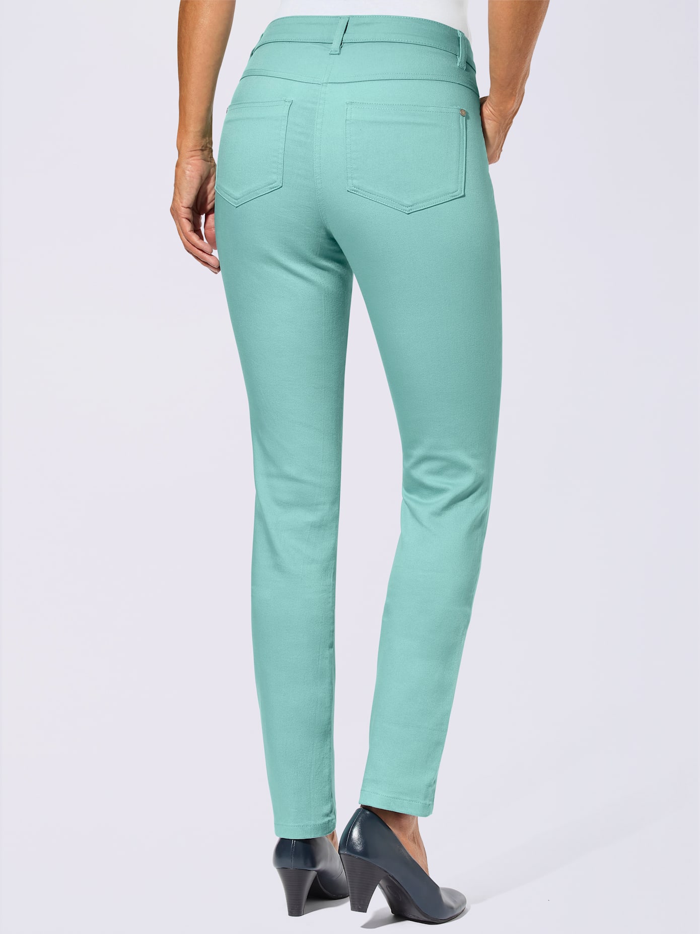 Jean femme affinant coupe droite