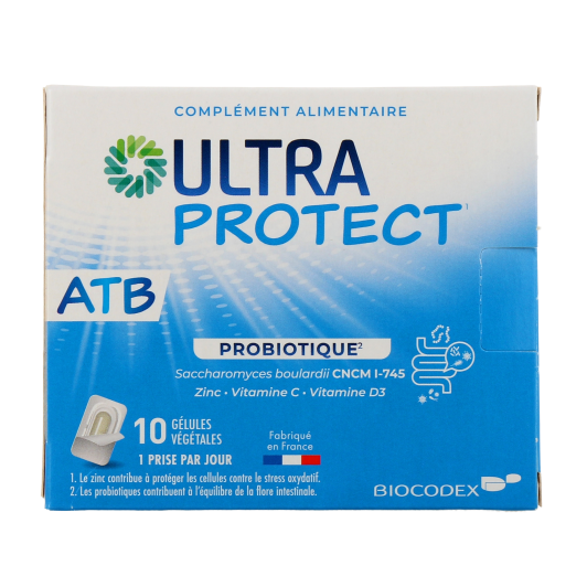 Biocodex Ultra Protect ATB Probiotique - équilibre de la Flore Intestinale