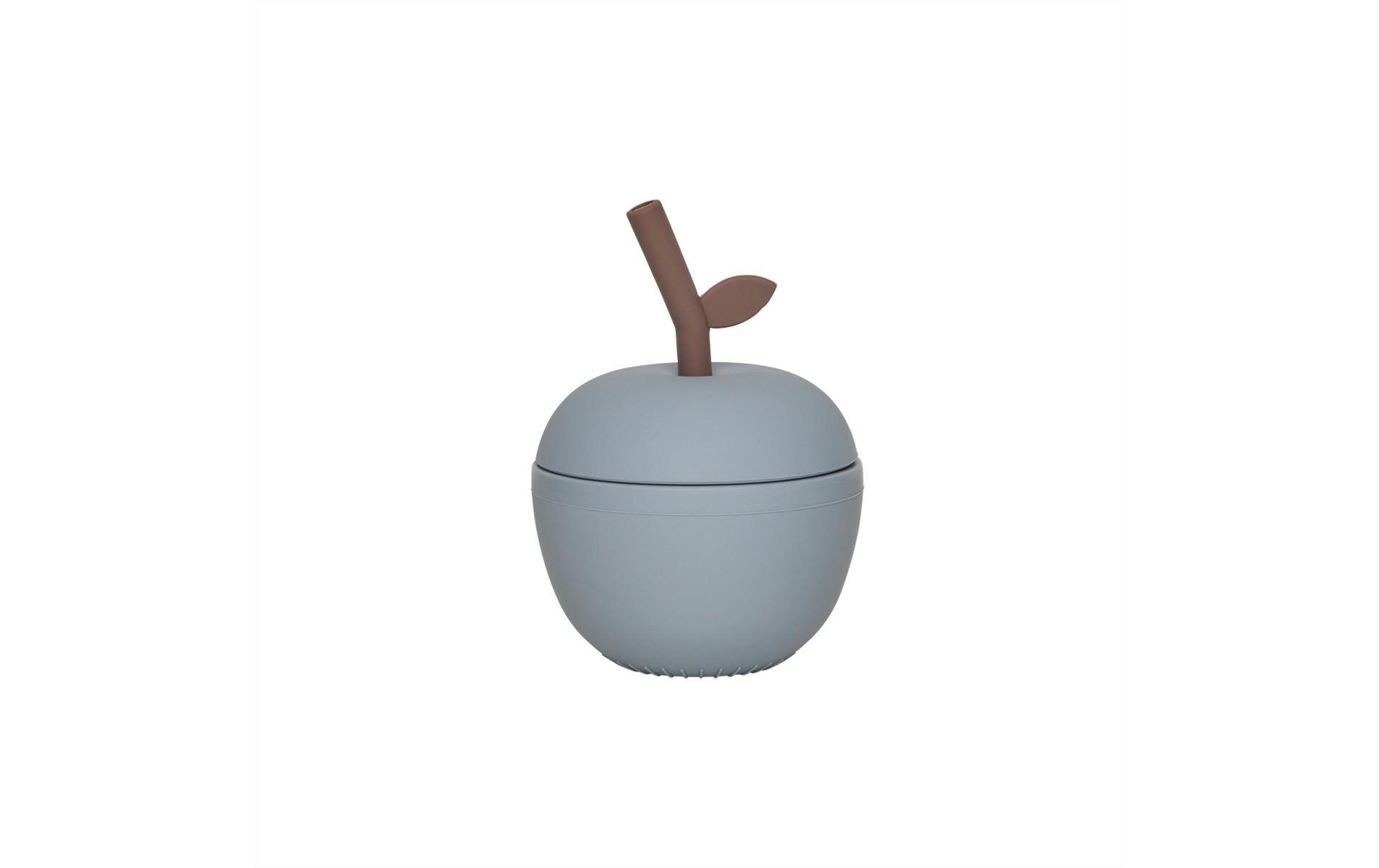 Kindertrinkbecher Apple Cup BlauSilikonbecher