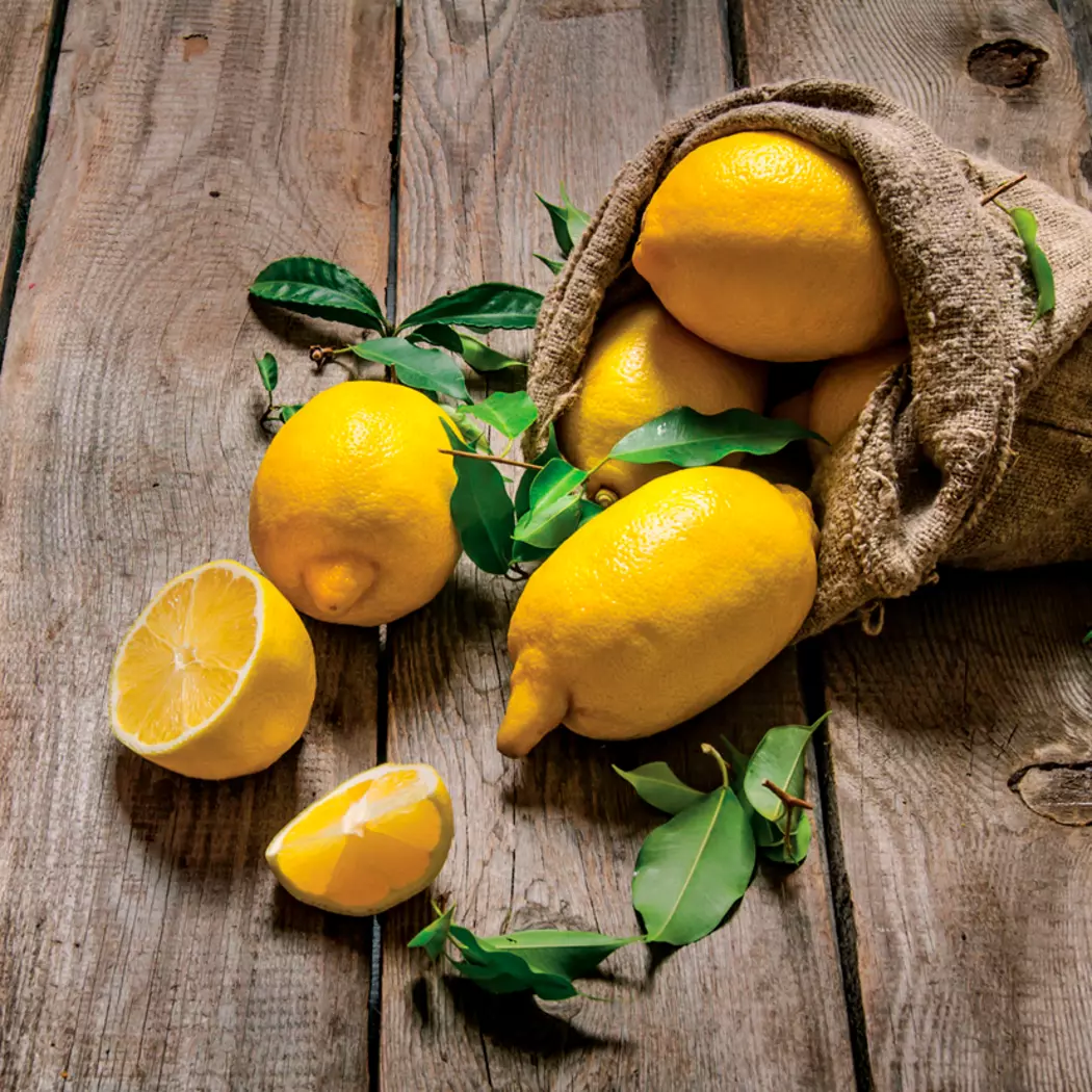 Wandbild 30 x 30 cm Fresh Lemon V
