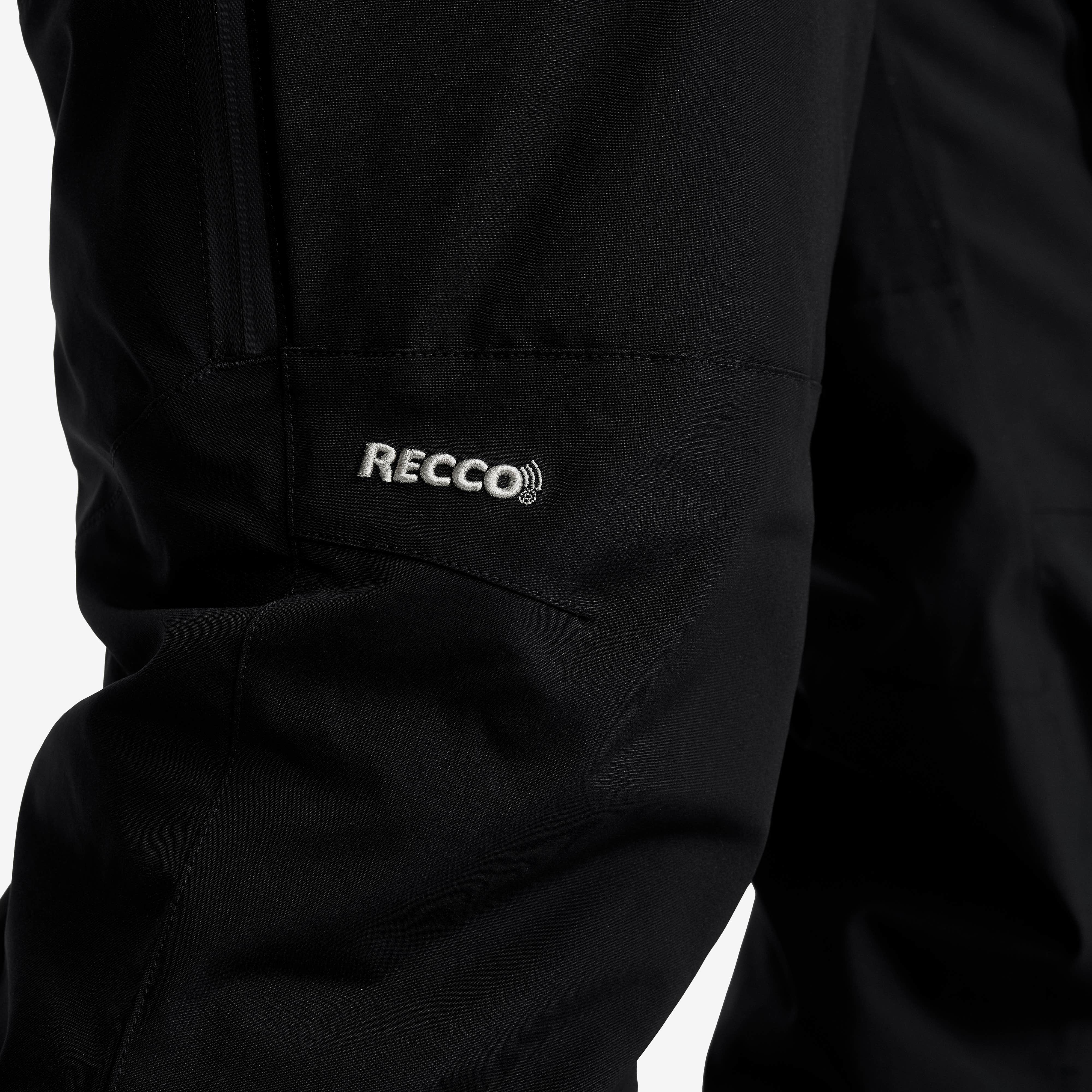 Halo 2L Insulated Ski Pants Herre Black