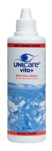 Unicare Vita  Alles-in-een vloeistof Zachte Contactlenzen 240ML