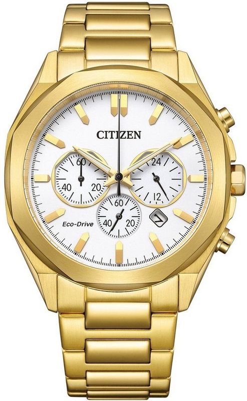 Citizen - Solar Horloge - Goudkleurig Staal - Mineraalglas
