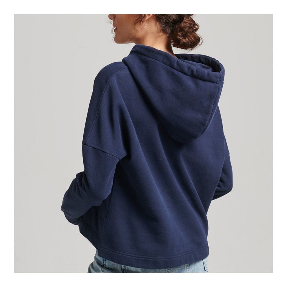 Superdry VINTAGE LOGO RAINBOW - Sweat Femme nautical navy