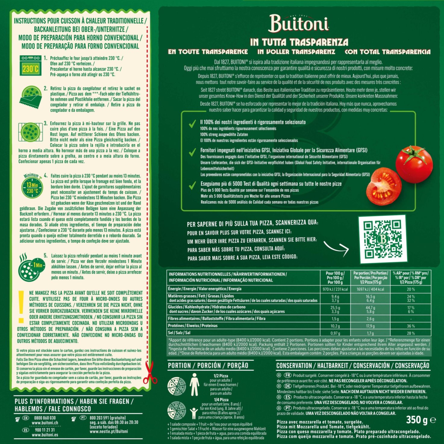 Buitoni Pizza Forno di Pietra Caprese