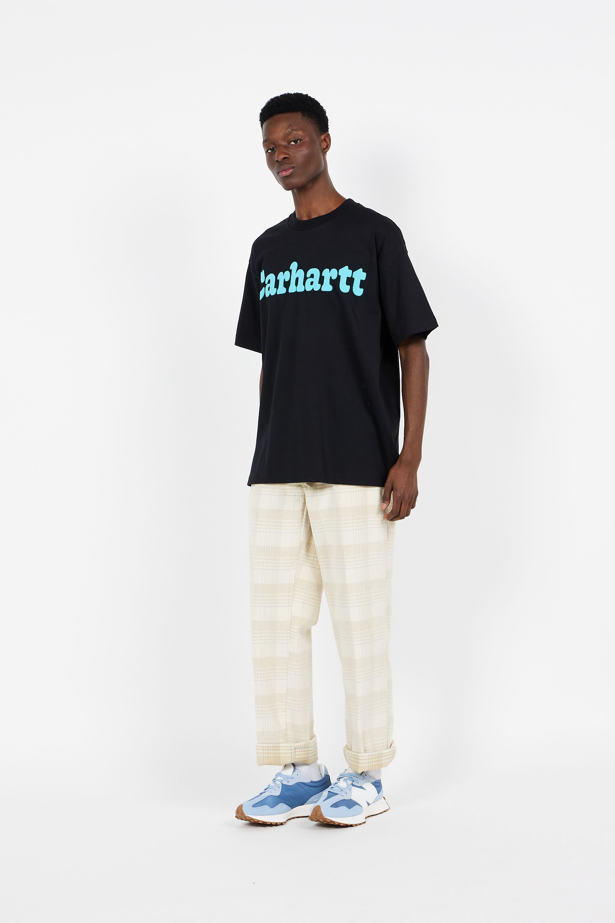 CARHARTT WIP T-shirt S/S Bubbles T-Shirt Bleu