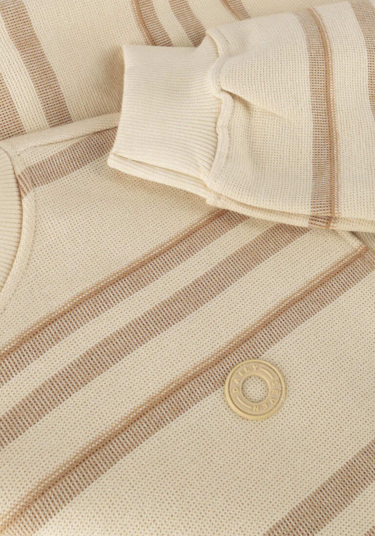 DAILY7 zand daily7 sweater sweater structure stripe