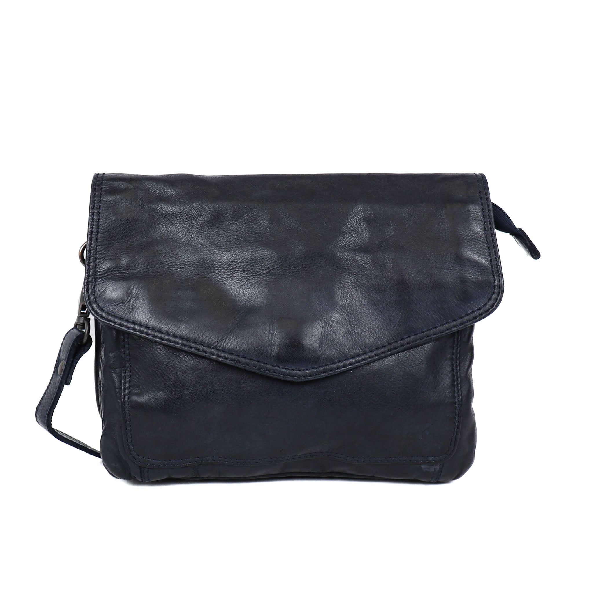 Enveloptas 'Femke' donkerblauw Donkerblauw