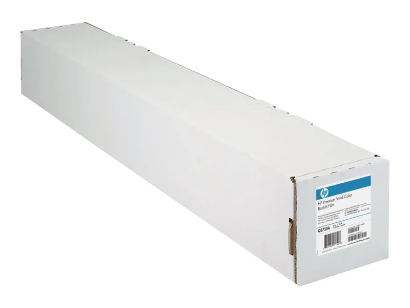 HP Premium Vivid Color Backlit Film - 8,7 millioner - Rulle (152,4 cm x 30,5 m) - 285 g/m² - 1 rulle(r) baggrundsbelysningsfilm - for DesignJet 5000, 5100, 5500, Z6100, Z6200, Z6600, Z6610, Z6800, Z6810
