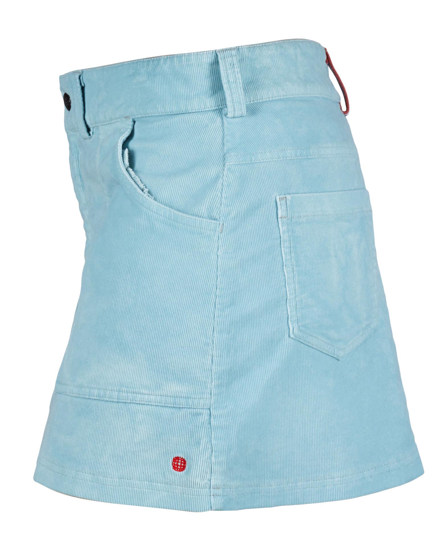 Amundsen Cord G.Dyed Skirt Womens Faded Blue Sky