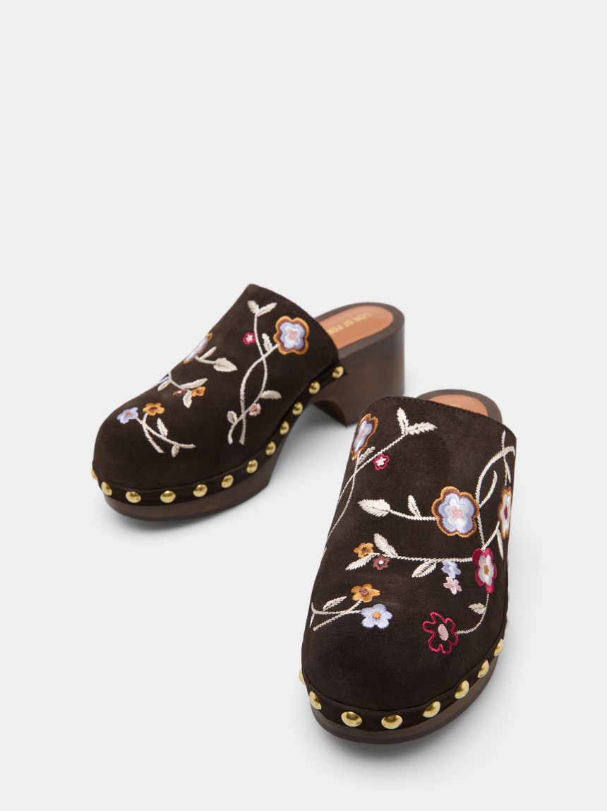Socas com padrão floral