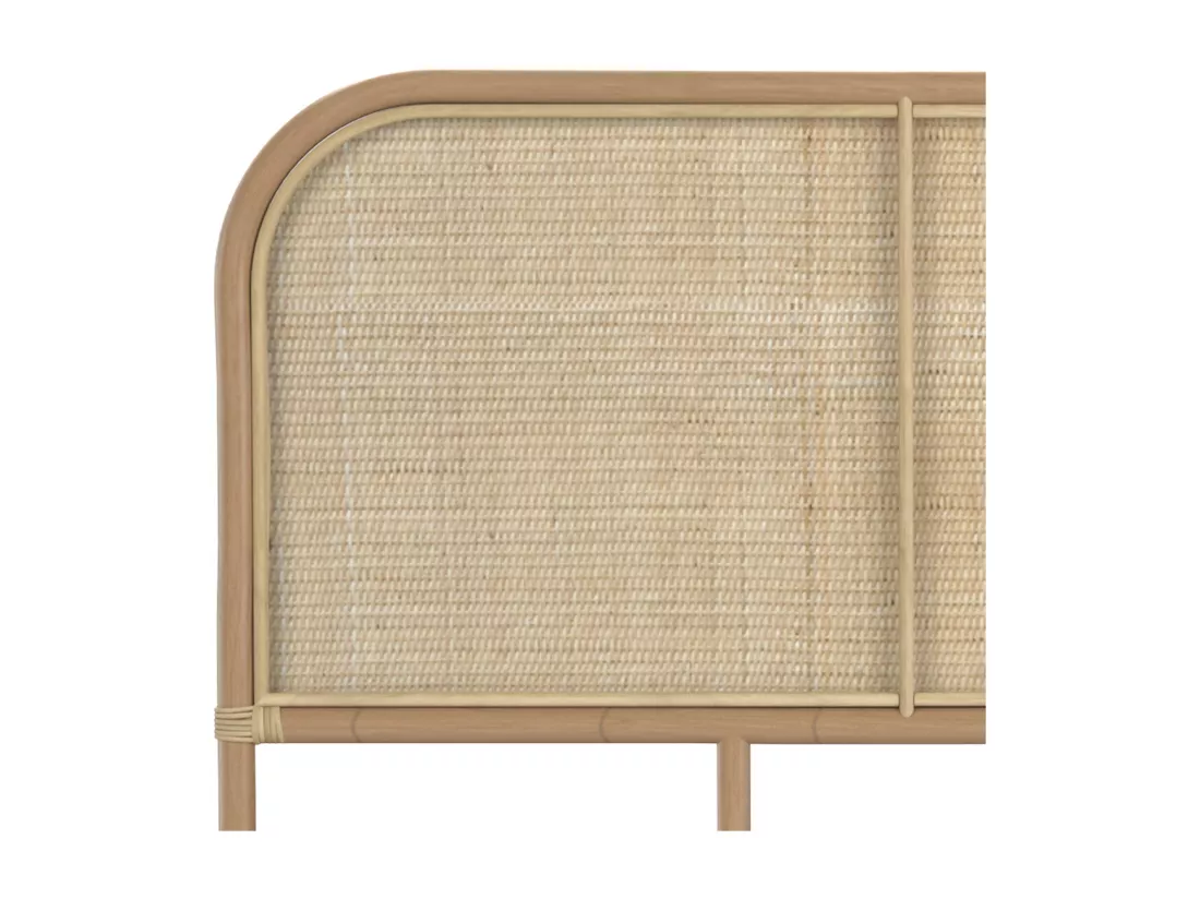 Tête de lit 90 cm en rotin naturel - Grace